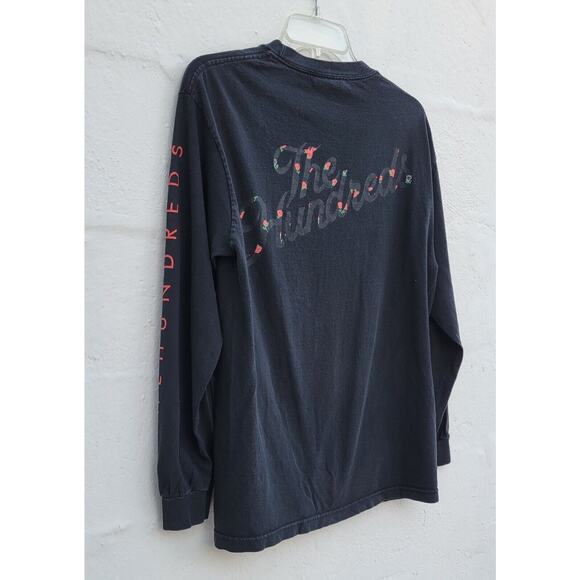 The Hundreds Vintage Tee T Shirt Size Med Black Rose Long Sleeve Tee - Picture 1 of 9
